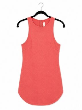 Dainty Hooligan Coral Racerback Tank Top with Back Zip